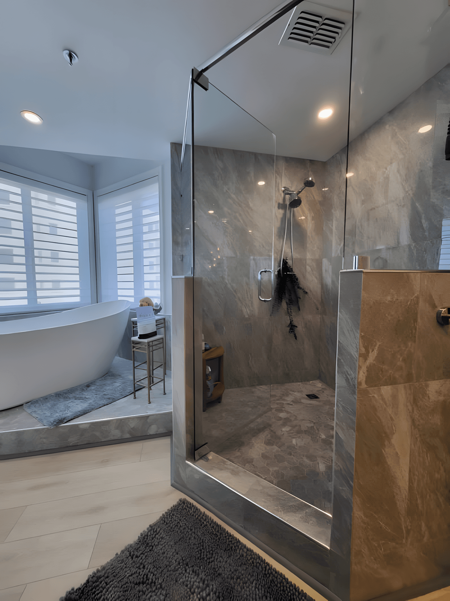 Full bathroom remodel by On Q Renovations in Fort Walton Beach, FL