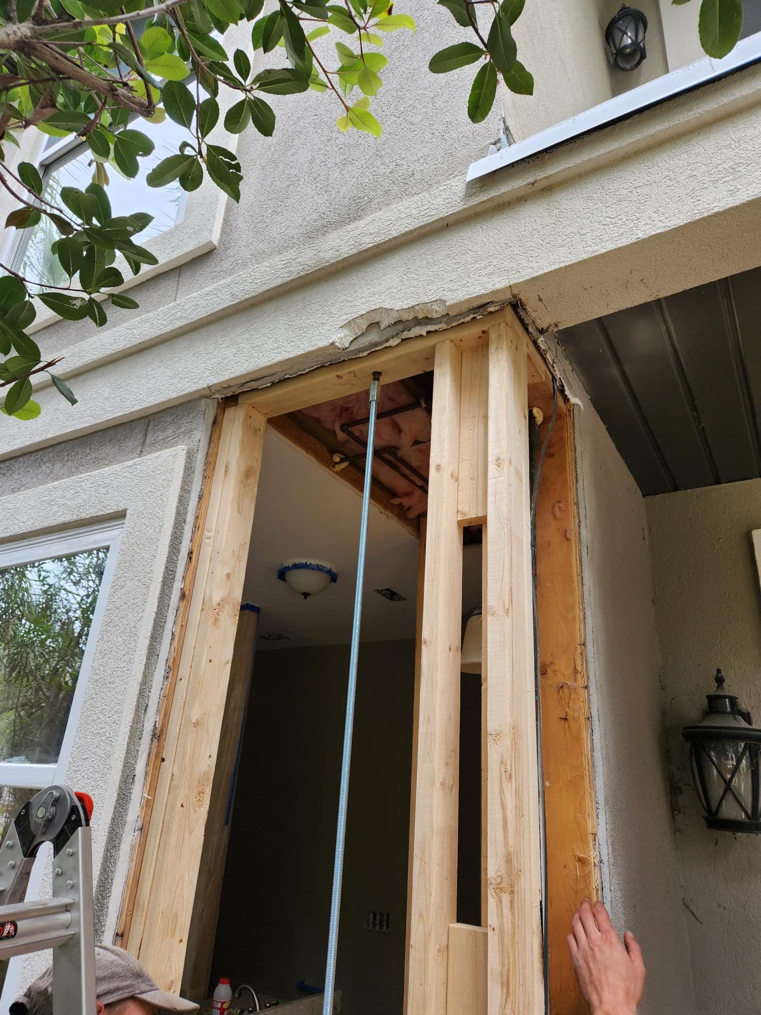 Samford project — framing with engineered lumber