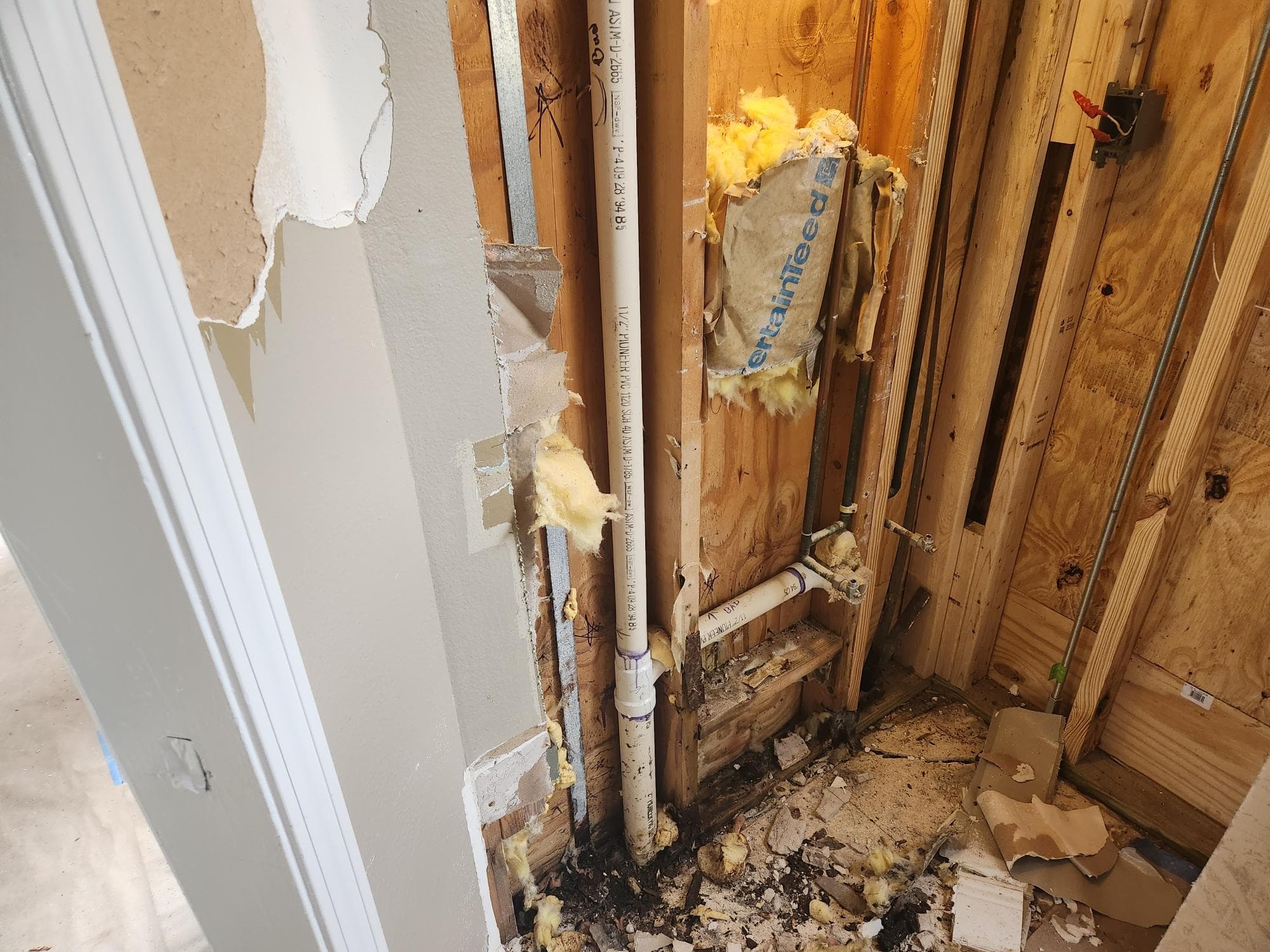 Samford project — structural inspection and progress